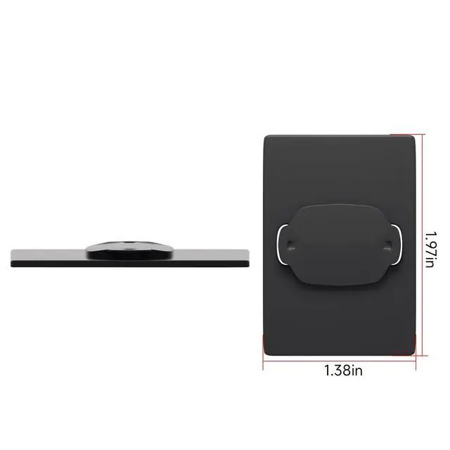 Alt view image 7 of 7 - Phone Mount Adhesive Pad - 2Pcs Universal Phone Mount Adapter for Bryton Bike Computer Mount, Anti-Skid Bicycle Phone Stick