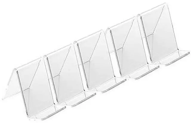 Main image of 5 Pack Clear Show Rack Display Holder Mount Stand for Mobile Cell Phone iPhone Display Stands