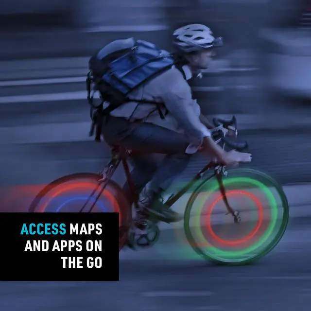 Alt view image 5 of 7 - HandleBand Universal Smartphone Bike Handlebar Mount, Charcoal