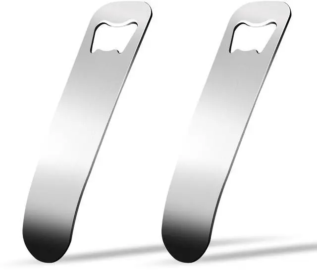 Main image of 2 PCS Stainless Steel Beer Bottle Opener, Soda Can Opener, Beer Can Opener, Water Bottle Opener, Perfect Bar Accessory for Beer Lovers, Great Gift Idea