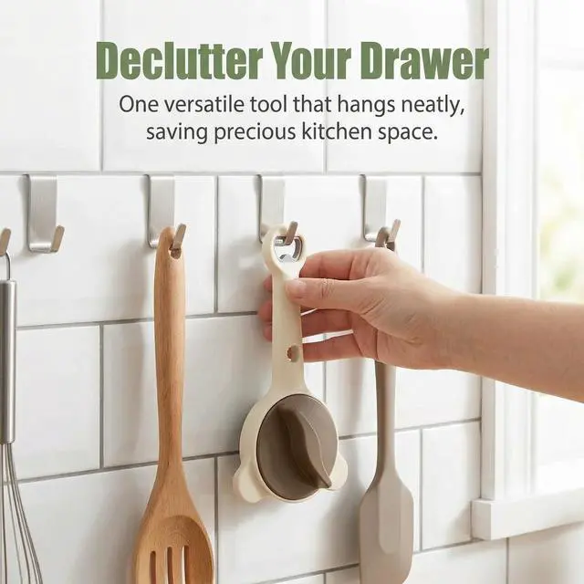 Alt view image 4 of 7 - 4 in 1 Adjustable Jar Opener Multi-Purpose Bottle Openers for Seniors & Weak Hands Lid Gripper With Non-Slip Teeth Vial Decapper Suitable for Beer Salad Dressing Kitchen Helper