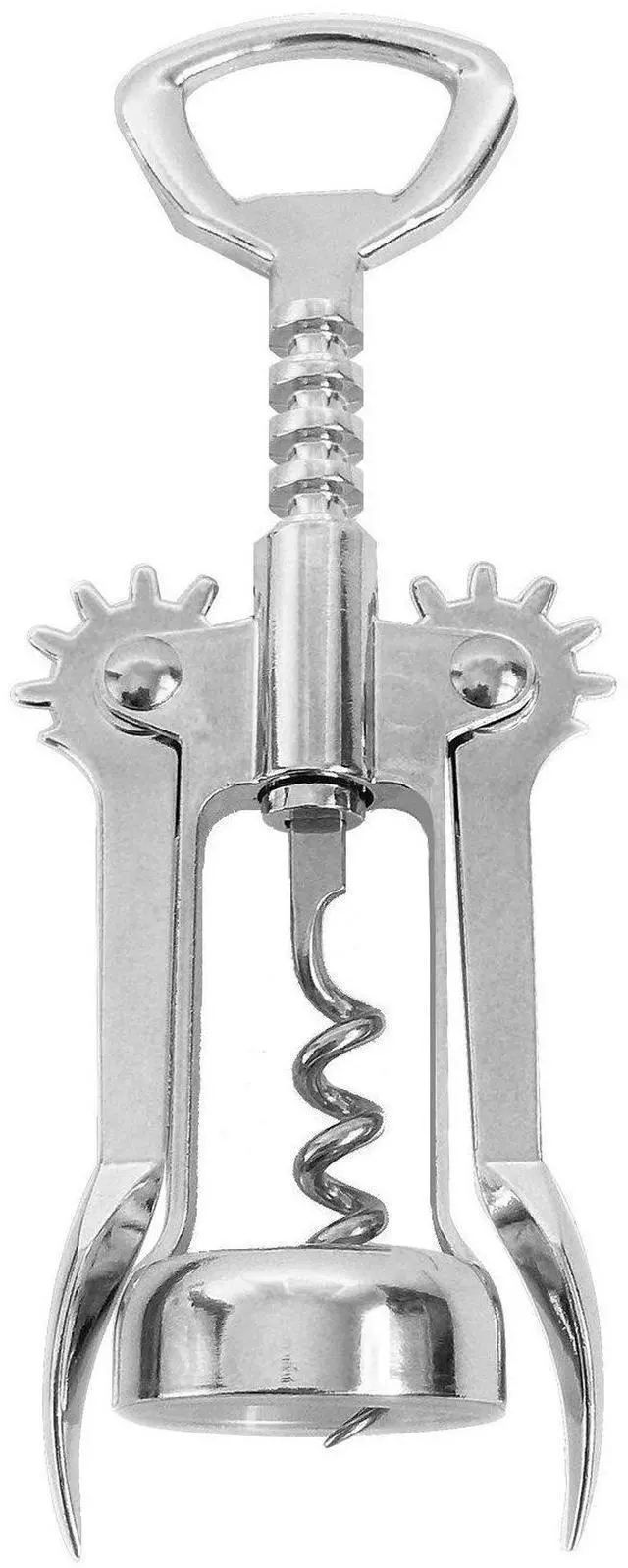 Main image of Wing Corkscrew Wine Opener by - Premium All-in-one Wine Corkscrew and Bottle Opener - Risk Free