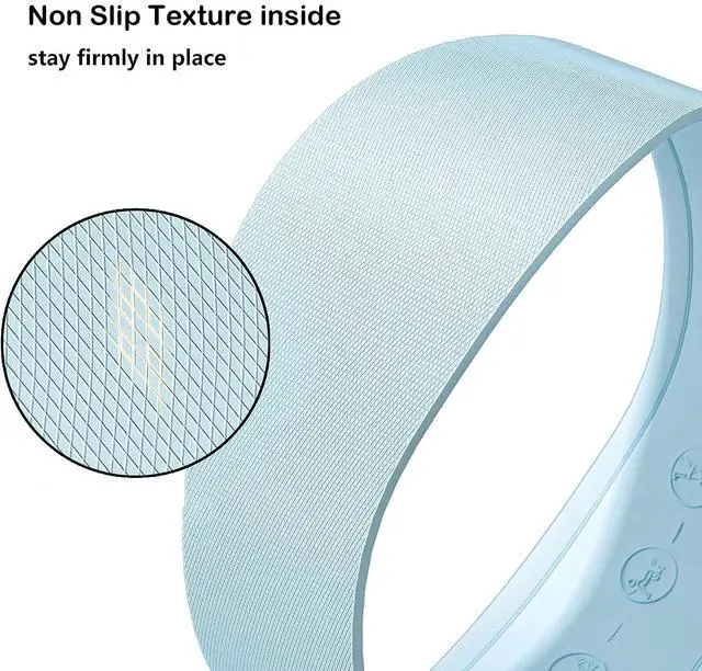 Alt view image 4 of 6 - Silicone Booty Bands for Legs and Glute, Non Slip Extra Wide Thick Resistance Loop Bands, Mini Exercise Bands Set of 3, Workout Bands for Hip, Thigh, Pilates, Squat, Gym, Fitness for Women and Men