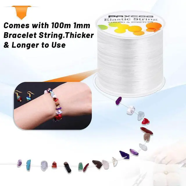 Alt view image 4 of 7 - Elastic Bracelet String Cord Stretch Bead Cord for Jewelry Making and Bracelets Making