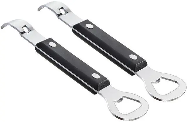 Main image of 2PCS Bottle Opener, Stainless Steel Manual Can Punch Bottle Cap Beer Bottle Openers, Dishwasher Safe