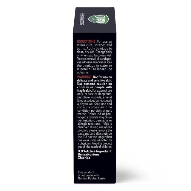 Alt view image 3 of 7 - Performance Series Antibacterial Bandages, Elbows and Knees, 3" x 3", 10 Count