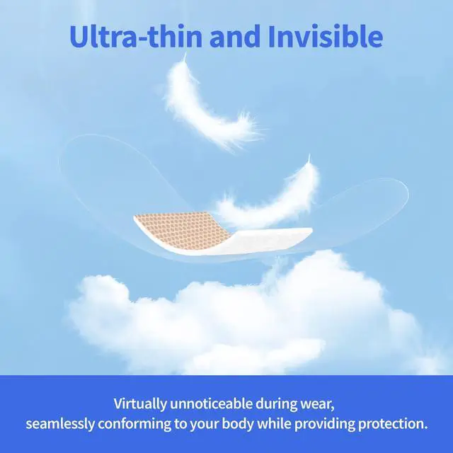 Alt view image 4 of 7 - Waterproof Bandages, Clear Adhesive Bandages for First-Aid, Wound Care, Fingers, Knees and Heels, Stays on Skin in The Bath, Shower or Pool, Assorted Sizes, 50 Count