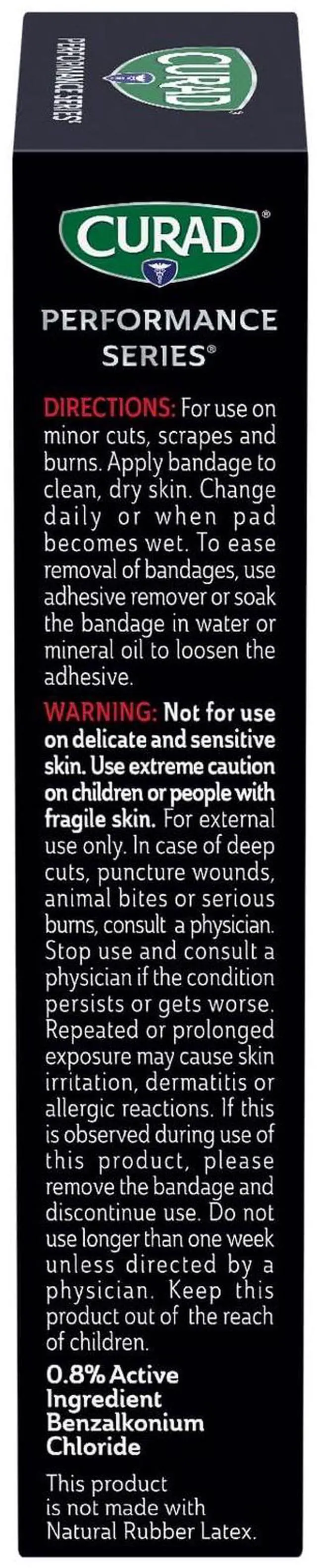 Alt view image 3 of 7 - Performance Series® Extra Large Antibacterial Bandages, Box of 10