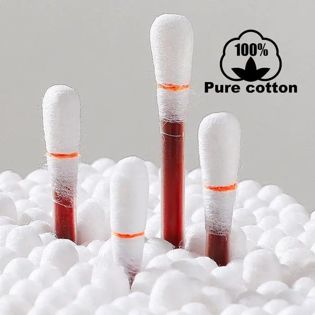 Alt view image 6 of 6 - Disposable Iodine Swab,Medical Iodine Individually Wrapped,Iodine Swabsticks Iodine Cotton Swabs for Outdoor Medical Supplies,Wound Care and First Aid (Pack of 100)