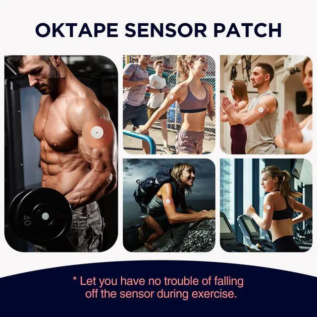 Alt view image 5 of 7 - Adhesive Patches for Freestyle Libre 1/2 - 15 PCS, Waterproof & Sweatproof CGM Sensor Patches, Long Lasting, Beige