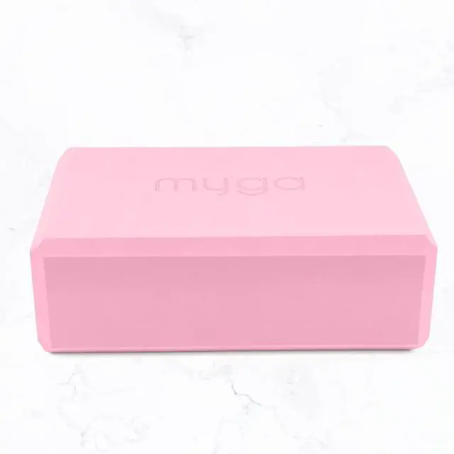 Alt view image 6 of 7 - Yoga Block,Lightweight EVA Foam Yoga Brick,High Density Non-Slip Block for Yoga Poses, Pilates, Balance and Flexibility,Dusty Pink