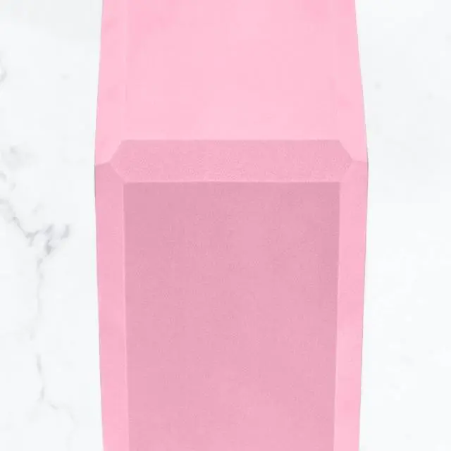 Alt view image 7 of 7 - Yoga Block,Lightweight EVA Foam Yoga Brick,High Density Non-Slip Block for Yoga Poses, Pilates, Balance and Flexibility,Dusty Pink