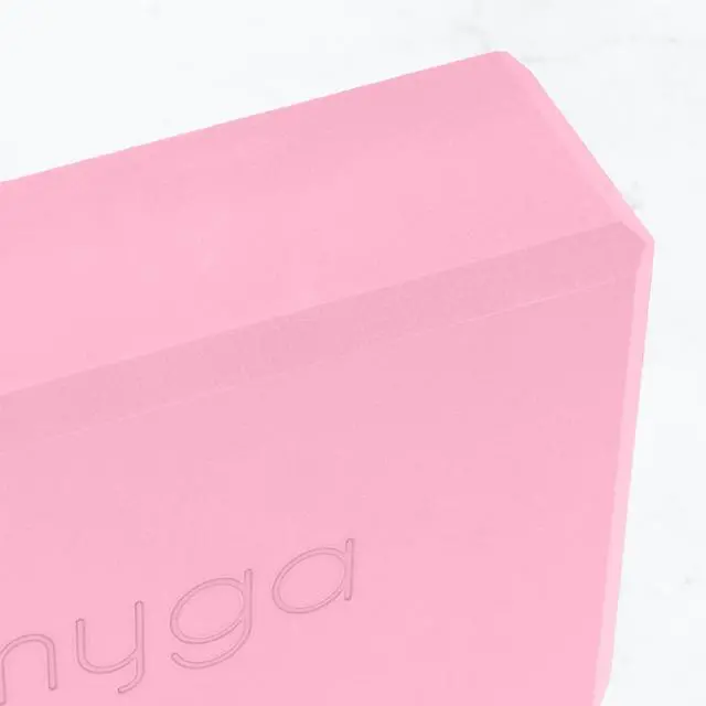 Alt view image 5 of 7 - Yoga Block,Lightweight EVA Foam Yoga Brick,High Density Non-Slip Block for Yoga Poses, Pilates, Balance and Flexibility,Dusty Pink