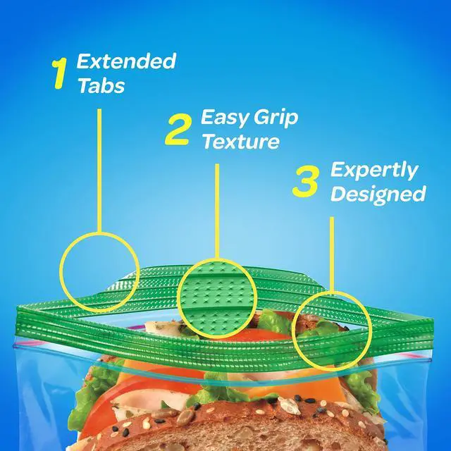 Alt view image 5 of 6 - Sandwich Bags, 145-Count
