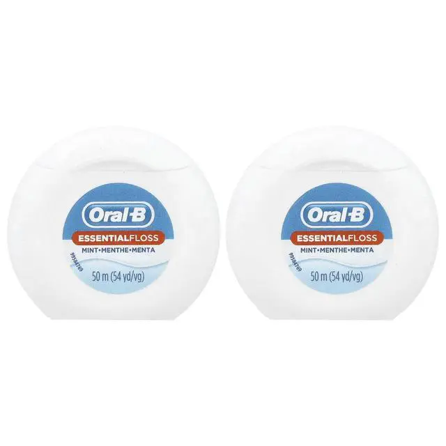 Alt view image 2 of 3 - Essential Floss, Waxed, Unflavored, 54 Yards (50 Meters) - Pack of 2