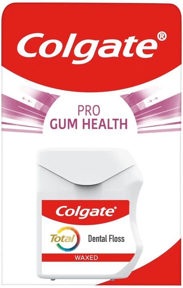 Main image of Total Pro Gum Health Interdental Floss 25m - Waxed Tooth Floss - Improves Gum Health - Helps Reduce Gum Problems - Helps Reduce Tooth Decay - Removes Plaque Between Teeth and Gums
