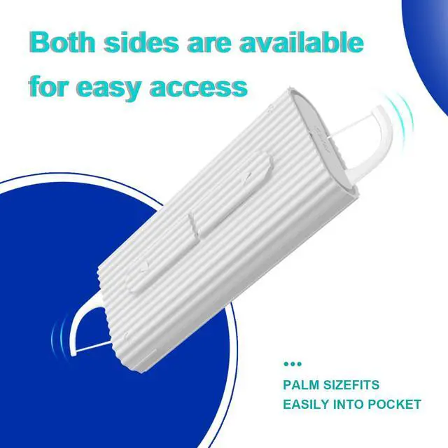 Alt view image 2 of 7 - Dental Floss Portable Dispenser 4 Case 160Count