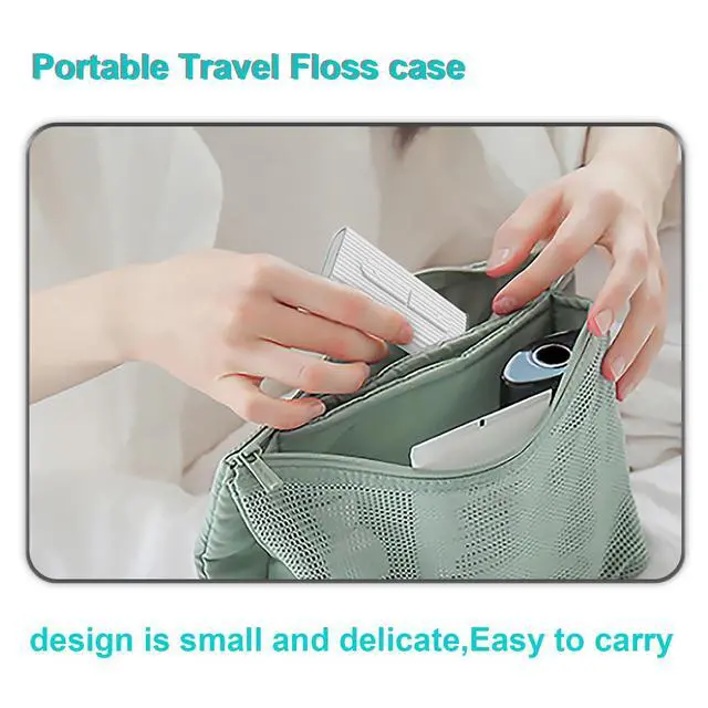 Alt view image 3 of 7 - Dental Floss Portable Dispenser 4 Case 160Count