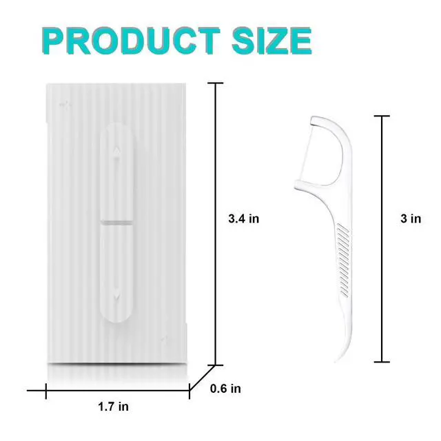 Alt view image 6 of 7 - Dental Floss Portable Dispenser 4 Case 160Count