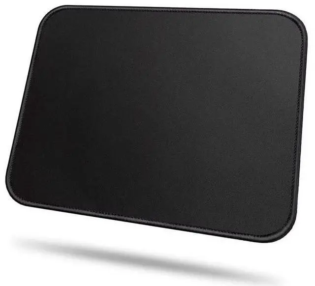 Main image of Mouse Pad with Anti-fray Stitching, Stitched Edge Non-Slip Waterproof Rubber, Cloth Mouse Mat with Splash-Proof Textured or Computers, Laptop, PC, Office & Home
