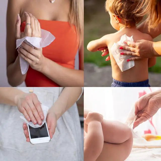 Alt view image 2 of 7 - Wipes - Flushable Wipes Individually wrapped, Stylish appearance, Easy to carry (50 pack)