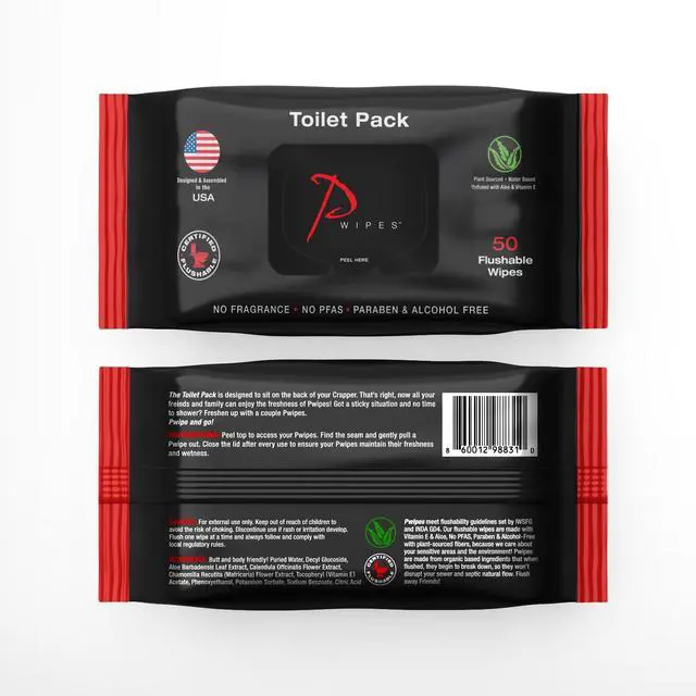 Main image of Flushable Wipes Toilet Pack