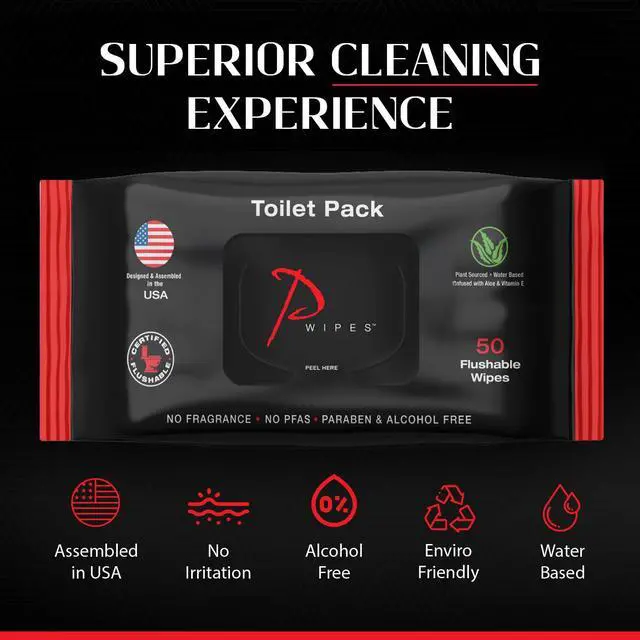 Alt view image 4 of 7 - Flushable Wipes Toilet Pack