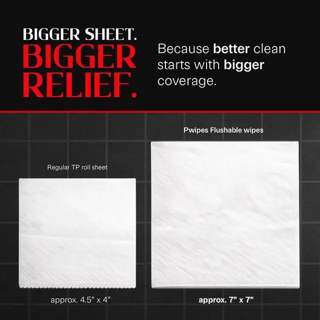 Alt view image 6 of 7 - Flushable Wipes Toilet Pack