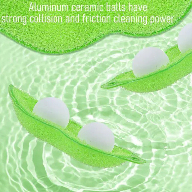 Alt view image 4 of 7 - 6 Pcs Magic Beans Bottle Cleaner Sponge Dust Sponge For Cleaning Reusable Bean Shape Water Bottle Cleaning Sponge Green Heat Resistance Bottle Brush For Internal Cleaning Of Small Mouth Cleaning Tools