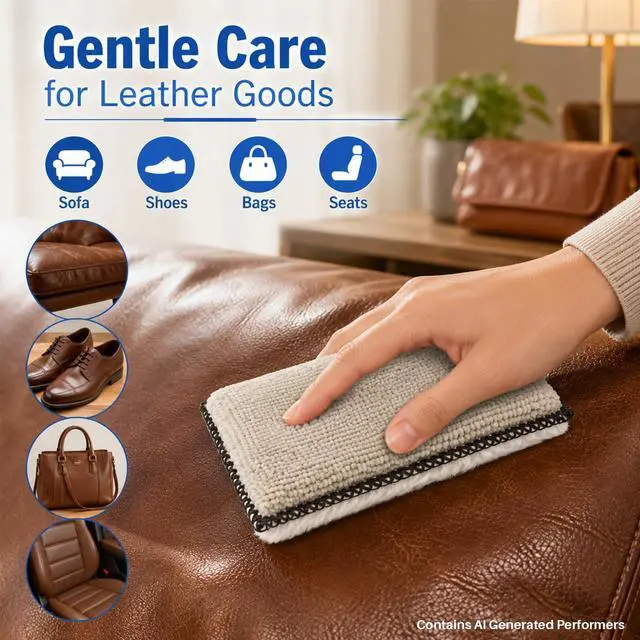 Alt view image 2 of 7 - Microfiber Applicator Pad - 4PCS Microfiber Pads Detailing Sponge, 5x4 Inch Car Interior Detailing Kit for Leather Sofa Shoes Bags, Car Wash Sponge for Household Cleaning