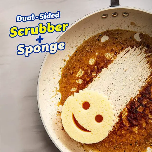 Alt view image 2 of 7 - Scrub Mommy - Scratch-Free Multipurpose Dish Sponge - BPA Free & Made with Polymer Foam - Stain & Odor Resistant Kitchen Sponge (1 Count)