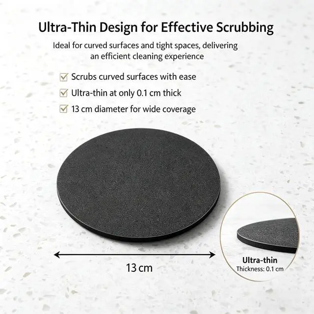 Alt view image 2 of 7 - 3PCS Steeli Sponge for Stainless Steel Cookware Heavy Duty Steel Sponge for Burnt-On Stain Removal, Mirror Shine Restorer, No Scratch Kitchen Cleaning Pad, for Pans & Surfaces