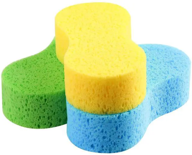Main image of Car Wash Sponges, Large Multi-Purpose Foam Cleaning Sponges, 3-Pack