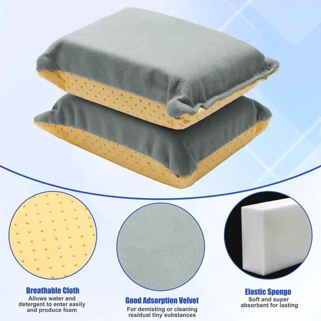 Alt view image 3 of 7 - 2P Window Defogger Sponge, Windshield Glass Defogger