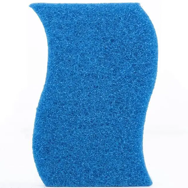 Alt view image 7 of 7 - Non Scratch Scrub Sponges - Double Sided Dish Scrubber Safe for Nonstick Cookware - Kitchen Essentials for Dishwashing and Cleaning, 6 Pack, Blue