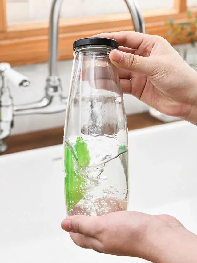 Alt view image 2 of 7 - Magic Beans Bottle Cleaner, Reuseable Bean Bottle Cleaning Sponge, Heat Resistance Bottle Sponge for Internal Cleaning of Small Mouth (6PCS)