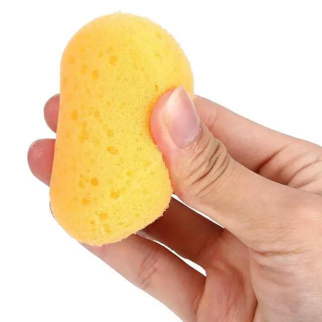 Alt view image 5 of 7 - 6Pcs Pottery Sponges for Clay, 2.5inch Round Craft Small Yellow Painting Sponge, Synthetic Sponges for Pottery and Cleaning Horse Saddle, Watercolors Painting Sponge, Pottery Tools and Supplies