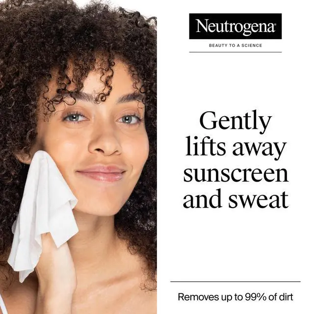 Alt view image 2 of 7 - Gentle Facial Cleansing Wipes, Ultra-Soft Micellar Cleansing Wipes for Effortless Cleansing Made Gentle, Fragrance Free Face Wipes for Sensitive Skin, Hypoallergenic, 25 ct