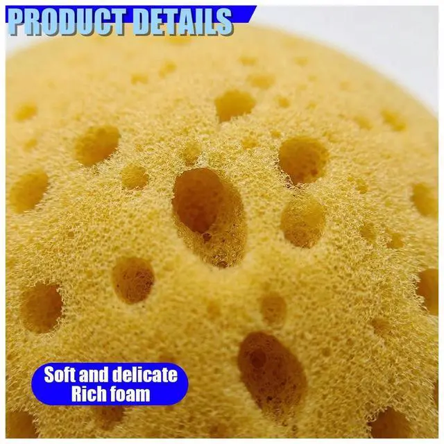 Alt view image 3 of 6 - Car Wash Sponge, Multi-Purpose Automotive Foam Scrubber Pads, Easy Grip Cleaning Sponge for Car, Kitchen, Bathroom, Household, DIY Painting(2PCS)