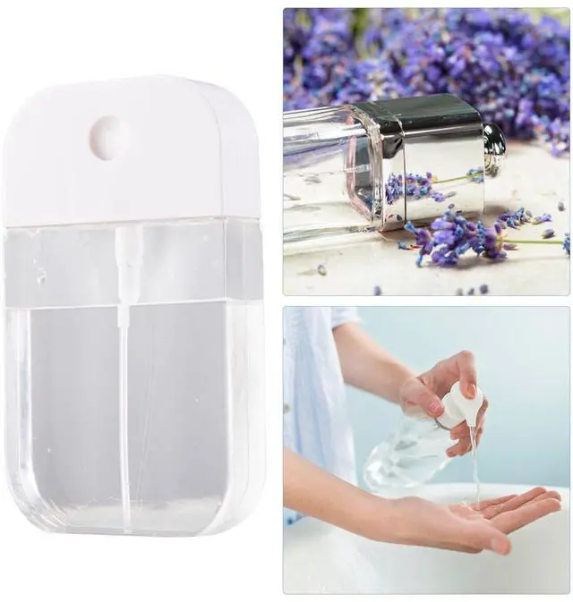 Alt view image 6 of 7 - 5 Pack Refillable Hand Sanitizer Bottles - Leakproof, Portable, and Durable Empty Spray Bottles for Liquid Hand Sanitizer, Perfect for Travel, Gym, and Home Use