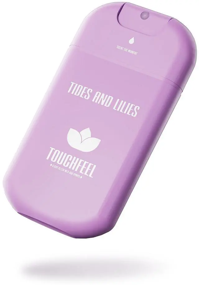 Main image of Power Mist Hand Sanitizer Spray, Scented Hydrating Hand Sanitizers Travel Size Refillable, Pocket Portable 1-Pack (Tides and Lilies) 0.93Fl Oz 460-Sprays Each
