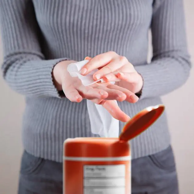 Alt view image 5 of 7 - Antibacterial Hand Wipes Sweet Strawberry Scented | Antibacterial Wipes with Aloe and Vitamin E | 5"x7" Wet Wipes Canister | No Parabens, Sulfates or Phthalates, Kills 99% of Germs, 50 Ct