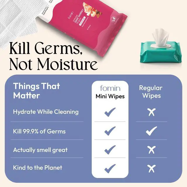 Alt view image 2 of 6 - Hand Sanitizer Wipes 4 Bags (15 Sheets)- Variety Pack - Pull-Pack Wet Wipe - pH Balanced, Biodegradable On The Go Hand Sanitizing Wipes - Hypoallergenic, Plant-Based Travel Wipe