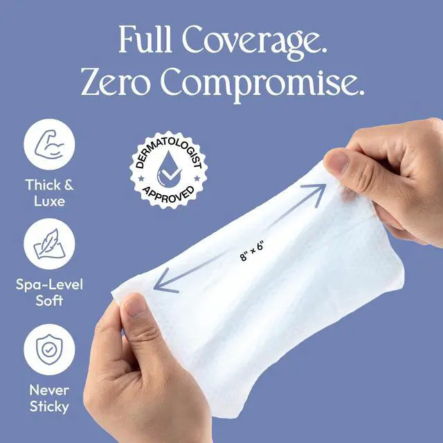 Alt view image 3 of 6 - Hand Sanitizer Wipes 4 Bags (15 Sheets)- Variety Pack - Pull-Pack Wet Wipe - pH Balanced, Biodegradable On The Go Hand Sanitizing Wipes - Hypoallergenic, Plant-Based Travel Wipe