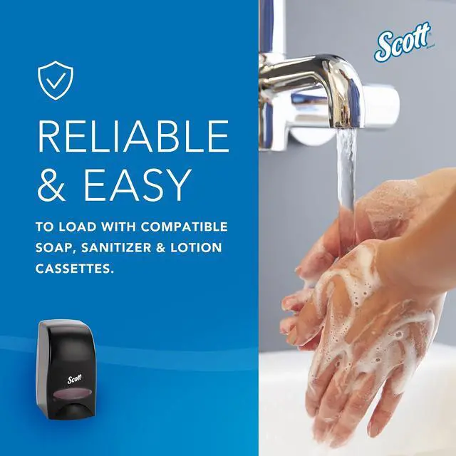 Alt view image 5 of 7 - High-Capacity Skin Care Dispenser, Black (92145)