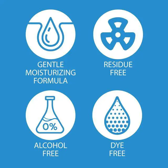 Alt view image 4 of 7 - Alcohol-Free Foaming Instant Hand Sanitizer, 20 Fl Oz Moisturizing, Dye-Free Formula, Vanilla Sugar Bliss Scent