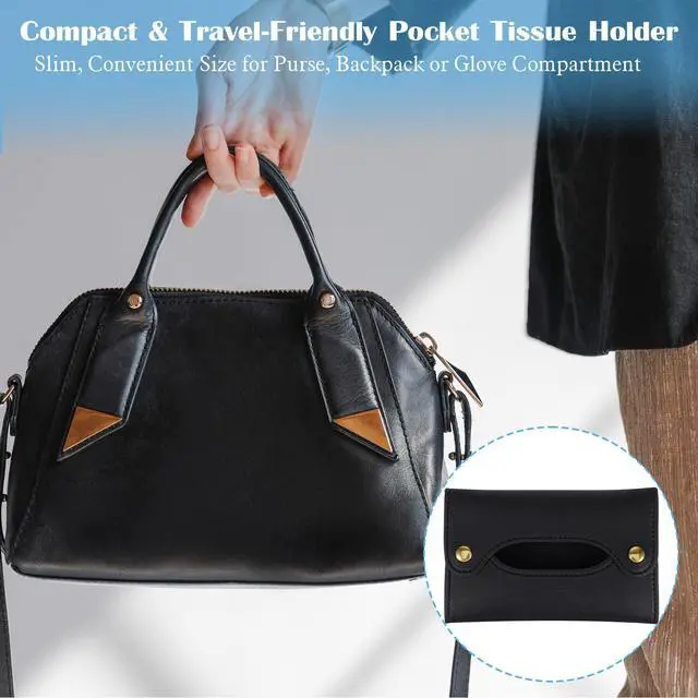 Alt view image 5 of 7 - Pocket Tissue Holder, Tissue Holder for Purse, Pocket Paper Towel