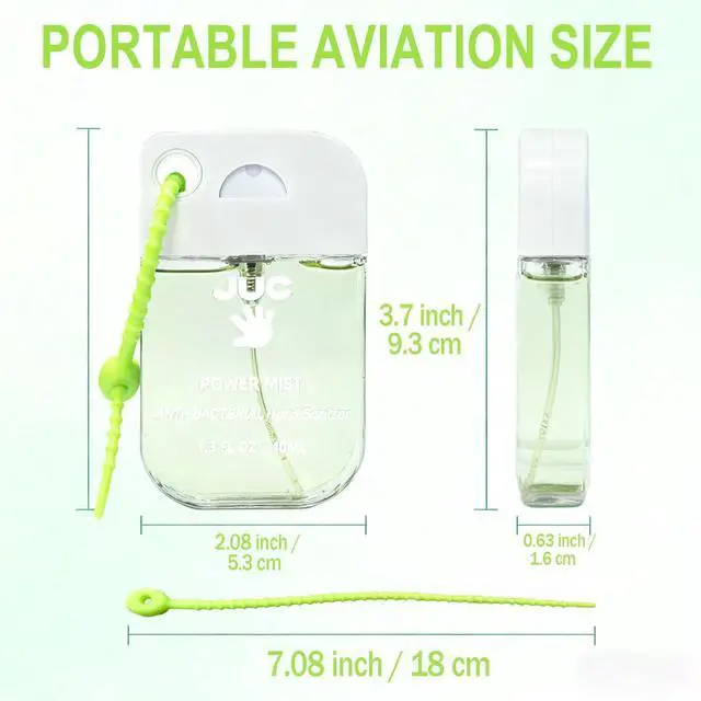 Alt view image 2 of 5 - Power Mist Hand Sanitizer Spray Mint Scent 40ML