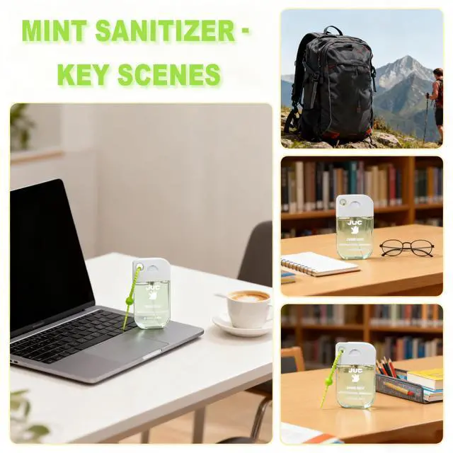 Alt view image 4 of 5 - Power Mist Hand Sanitizer Spray Mint Scent 40ML