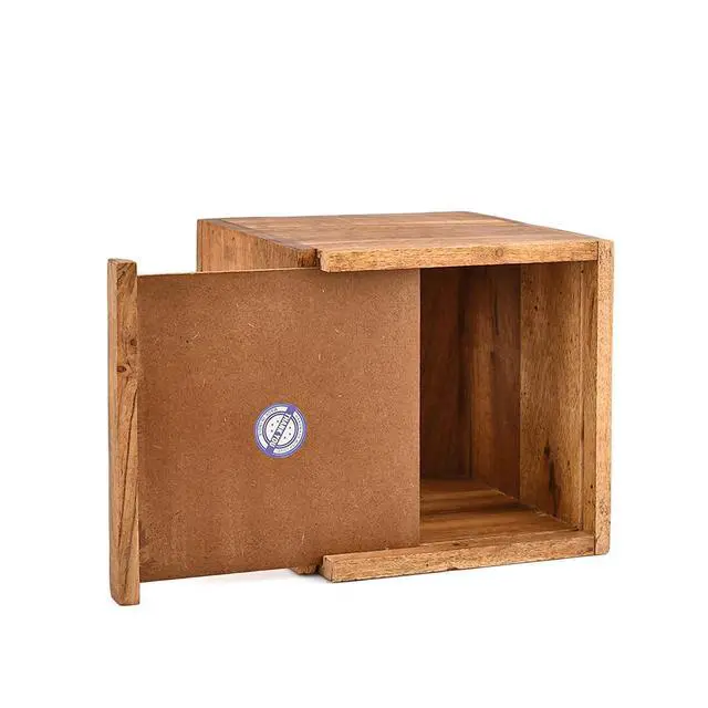 Alt view image 4 of 5 - Tissue Holders Paw Design Slide-Out Bottom for Bathroom, Bedroom, Dining Table Modern Farmhouse Home Décor (6" X 6" X 6.5")